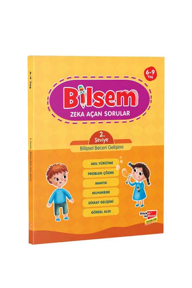 Dikkat Atölyesi Yayınları Bilsem Sınavı Hazırlık Zeka Açan Sorular 2. Seviye Bilişsel Beceri Gelişimi ürün görseli 1