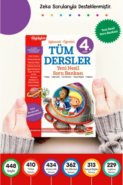 Dikkat Atölyesi Yayınları 4. Sınıf Tüm Dersler Soru Bankası (YENİ NESİL) ürün görseli 1