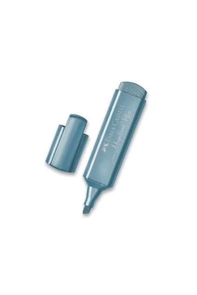 Faber Castell Faber Fosforlu Kalem Metalik Mavi 154647 ürün görseli 1