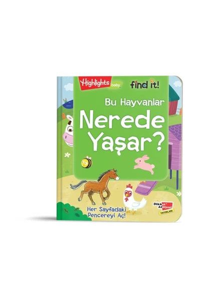 Dikkat Atölyesi Yayınları Bu Hayvanlar Nerede Yaşıyor? ürün görseli 1