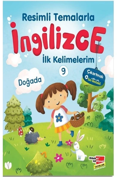 Dikkat Atölyesi Yayınları Resimli Temalarla Ingilizce Ilk Kelimelerim 9 - Doğada ürün görseli 1
