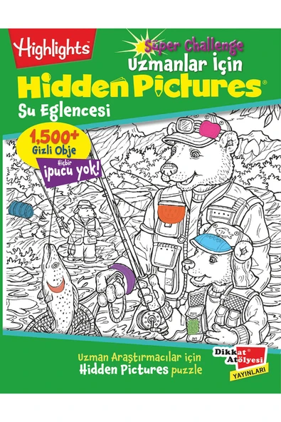 Dikkat Atölyesi Yayınları Challenge Favori Hidden Pictures 2'li Set ürün görseli 1
