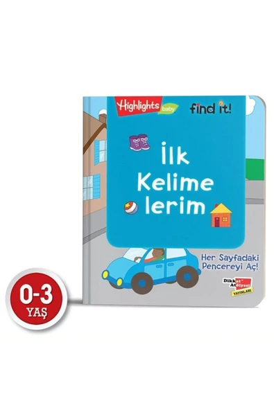 Dikkat Atölyesi Yayınları Baby Find It - Ilk Kelimelerim ürün görseli 1