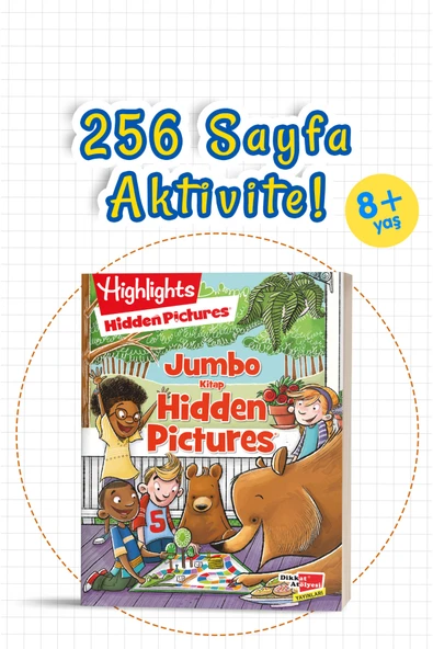 Dikkat Atölyesi Yayınları Jumbo Kitap Hidden Pictures ürün görseli 1