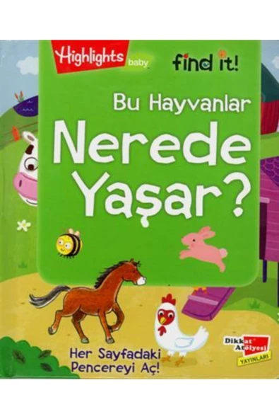 Dikkat Atölyesi Yayınları Bu Hayvan Nerede Yaşar? - - Kolektif ürün görseli 1
