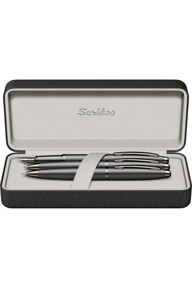 Scrikss WizDesign 88 DOLMA KALEM + TÜKENMEZKALEM + VERSATİL SET MAT SİYAH (GARANTİLİ-KUTULU-KİŞİYE ÖZEL) ürün görseli 1