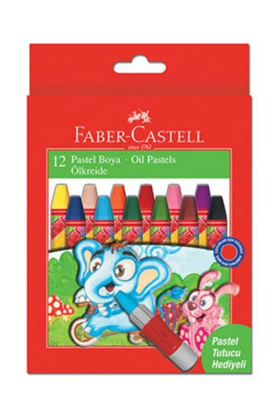Faber Castell Pastel Boya 12'li Set ürün görseli 1