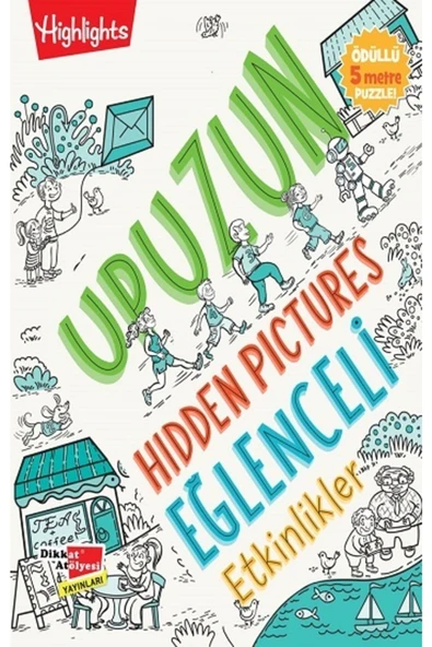 İş Bankası Kültür Yayınları Upuzun Hidden Pictures Eğlenceli Etkinlikler ürün görseli 1
