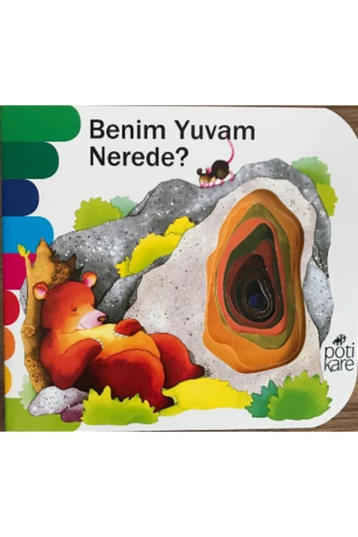 Pötikare Yayıncılık Delikli Kitaplar Serisi - Benim Yuvam Nerede ürün görseli 1