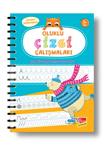 Dikkat Atölyesi Yayınları Oluklu Çizgi Çalışmaları Kitabı ürün görseli 1