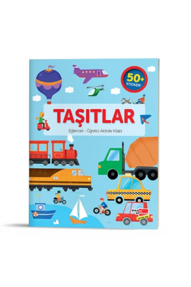 Dikkat Atölyesi Yayınları Taşıtlar Eğlenceli-öğretici Aktivite Kitabı Eğlenceli-öğretici Aktivite Kitabı ürün görseli 1