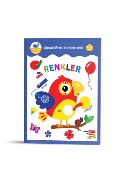 Dikkat Atölyesi Yayınları Renkler (çıkartmalarla Eğlenceli Öğretici Etkinlikler Serisi) ürün görseli 1