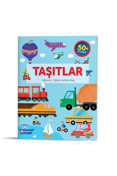 Dikkat Atölyesi Yayınları Taşıtlar Eğlenceli Öğretici Aktivite Kitabı Dikkat Atölyesi ürün görseli 1