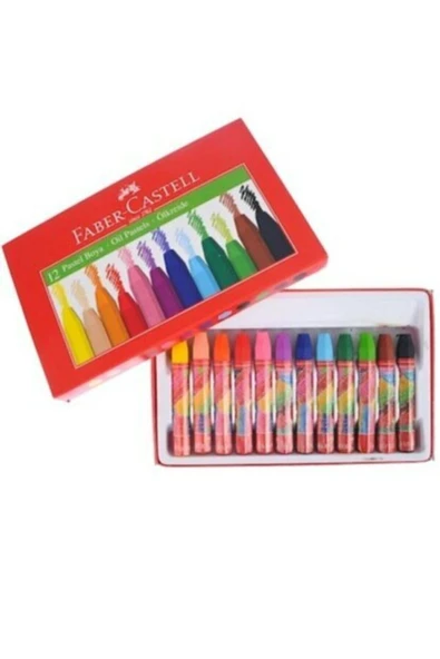 Faber Castell Pastel Boya 12 Renk Pastel Boya 12'li Karton Kutu ürün görseli 1