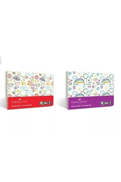 Faber Castell Faber-castell 25x35 Eğlenceli Resim Defteri 30 Yp. 2 Adet ürün görseli 1