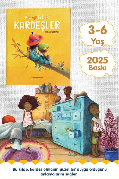 Dikkat Atölyesi Yayınları Kız Ve Erkek Kardeşler (kardeş Sevgisi) ürün görseli 1