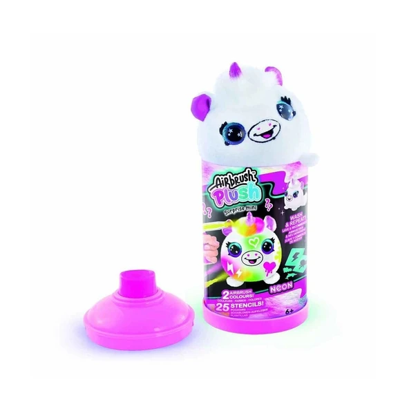 45521 SUN-CNL-HOBİ SET AIRBRUSH PLUSYSTERY MINI PLUSH NEON SERIES 2 ürün görseli 1