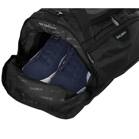 HUSKY Grape 60 Lt Duffel Çanta (Siyah) - Resim 4