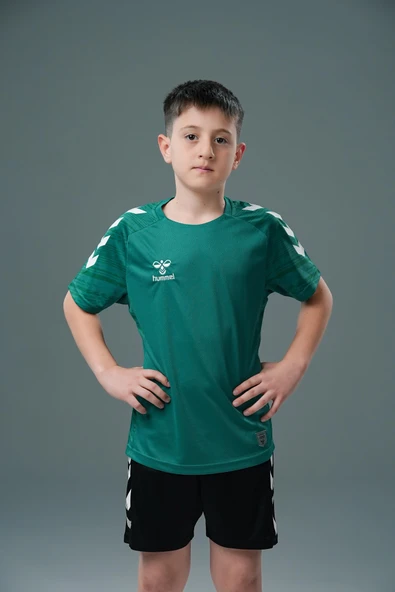 Hummel Line Antrenman Tişört Yeşil Çocuk ürün görseli 1