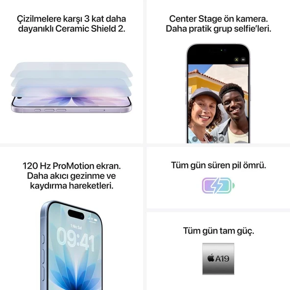 iPhone 17 512GB Ada Çayı MG6V4TU/A - OUTLET - Resim 3