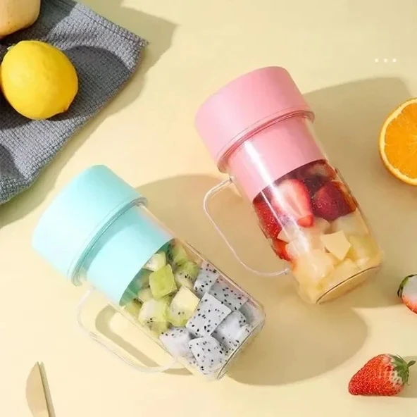 Taşınabilir Pipetli Bardak Blender - Resim 2