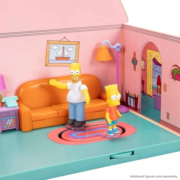 JKSMP17556 The Simpsons Oturma Odası ve Figürlü Oyun Seti ürün görseli 1