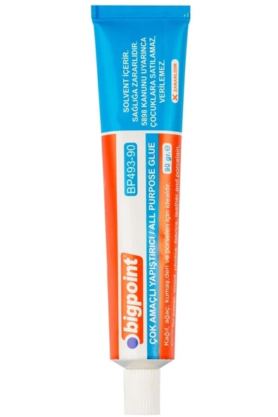 Bigpoint Sıvı Yapıştırıcı 90 Gram (solventli) 12'li Kutu ürün görseli 1