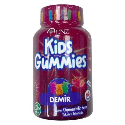 DNZ Kids Demir 60 Gummies ürün görseli 1