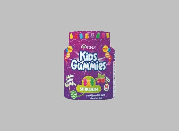 DNZ Kids Sitikolin 60 Gummies ürün görseli 1