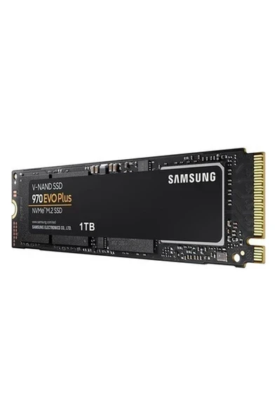Samsung 970 Evo Plus 1TB NVMe M.2 SSD M.2 PCIe Bağlantı Tipi 2000 MB/s Okuma 1000 MB/s Yazma ürün görseli 1