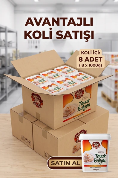 Tavuk Bulyon 1000 G x 8 Adet - 1 Koli (Koli Bazlı Avantaj Paketi) ürün görseli 1