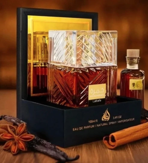 Lattafa Khamrah 100 ml Eau De Parfum - Resim 2