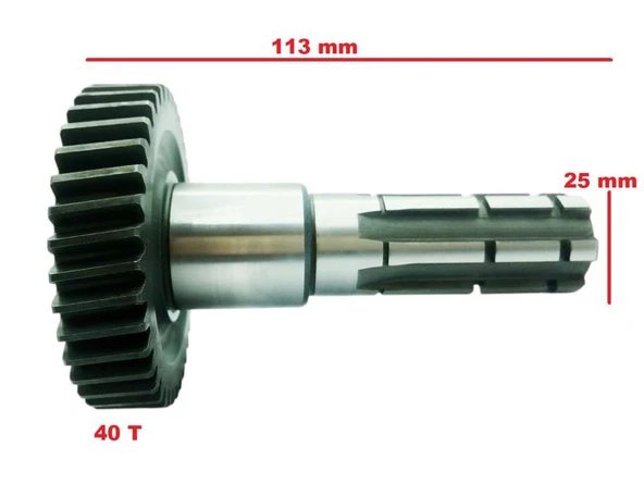 Şanzıman Çıkış Dişlisi ATV Cazador 200 cc // 40T - 113 mm ürün görseli 1