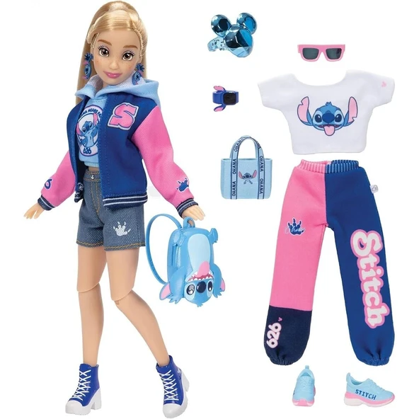 JKILY23946 Disney ily 4ever Stitch Kolej Temalı Bebek Kıyafet ve Aksesuarları ürün görseli 1