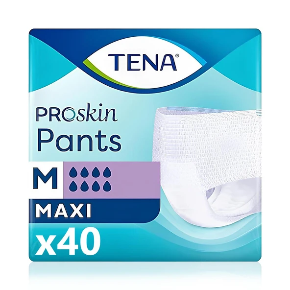 Tena Pants Maxi Emici Külot 8 Damla M-Medium 40 Adet ürün görseli 1