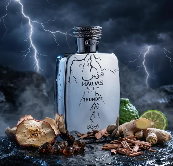 Rasasi Hawas Thunder 100 ml Eau De Parfum ürün görseli 1