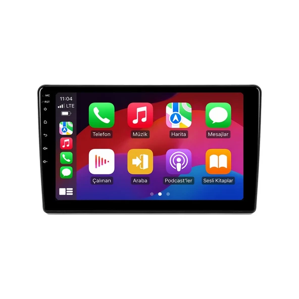 Audi A4 2009-2016 Android Multimedya 9 inç 4-32 GB CarPlay Navigasyon Ekran ürün görseli 1