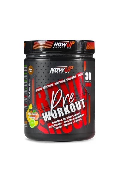 NOWUP NUTRITION Ravo Shock – Pre-Workout 360 gr. | Karışık Meyve Aromalı ürün görseli 1