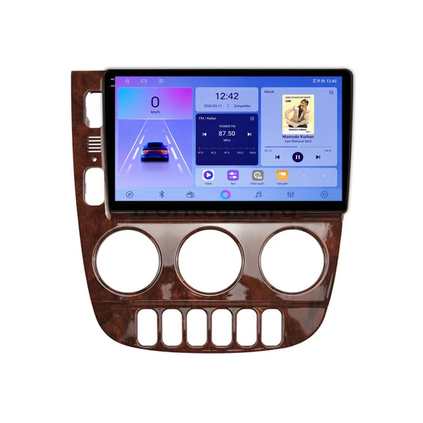 Mercedes ML 1998-2005 Android Multimedya 9 inç 8-128 GB CarPlay Navigasyon Ekran ürün görseli 1
