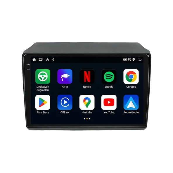 Fiat Ducato 2012-2020 Android Multimedya 9 inç 4-32 GB CarPlay Navigasyon Ekran ürün görseli 1