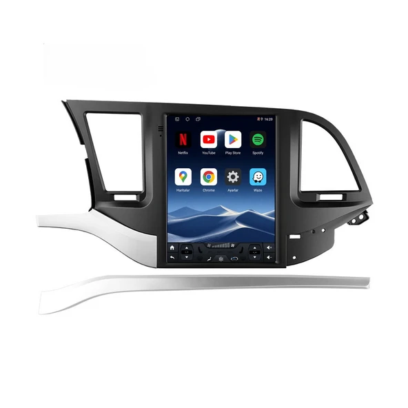 Hyundai Elantra 2016-2018 Android Multimedya 9,7 inç 8-128 GB CarPlay Navigasyon Ekran ürün görseli 1
