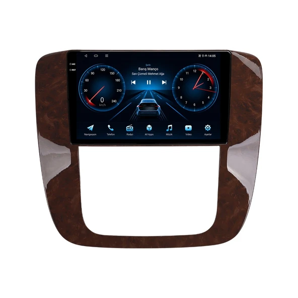 Chevrolet Tahoe 2007-2010 Android Multimedya 9 inç 8-128 GB Pro CarPlay Navigasyon Ekran ürün görseli 1