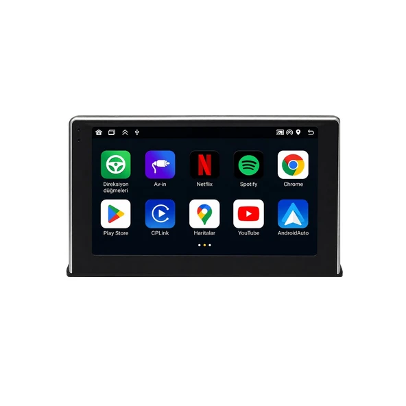 BMW 1 Series 2012-2018 Android Multimedya 9 inç 6-64 GB CarPlay Navigasyon Ekran ürün görseli 1