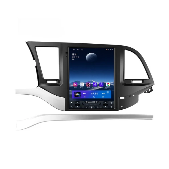 Hyundai Elantra 2016-2018 Android Multimedya 9,7 inç 8-128 GB Pro CarPlay Navigasyon Ekran ürün görseli 1