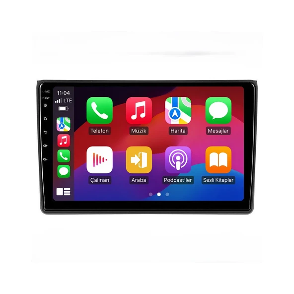 Audi A4 2002-2008 Android Multimedya 9 inç 4-32 GB CarPlay Navigasyon Ekran ürün görseli 1