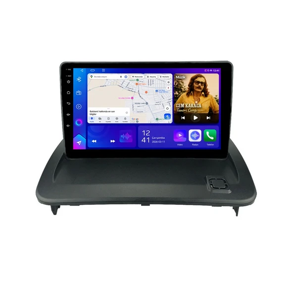 Volvo C70 2011-2012 Android Multimedya 9 inç 8-128 GB CarPlay Navigasyon Ekran ürün görseli 1