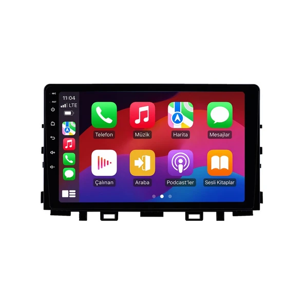 Kia Stonic 2017-2021 Android Multimedya 9 inç 10-256 GB Pro CarPlay Navigasyon Ekran ürün görseli 1