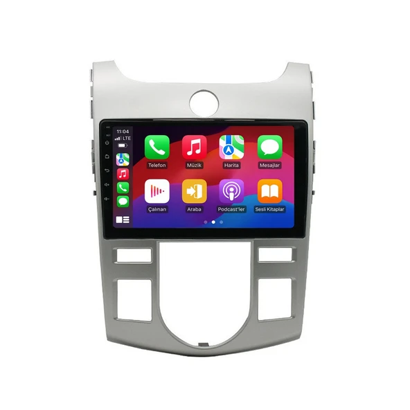 Kia Cerato 2010-2012 Android Multimedya 9 inç 6-64 GB CarPlay Navigasyon Ekran ürün görseli 1