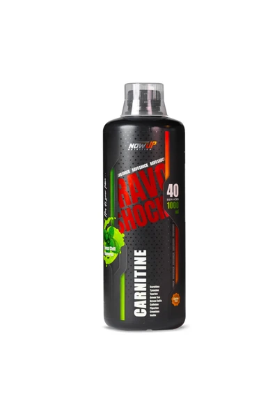 NOWUP NUTRITION Ravo Shock L-Carnitine 1000ml | Carnitine + Caffeine + Yeşil Çay + Mentol ürün görseli 1