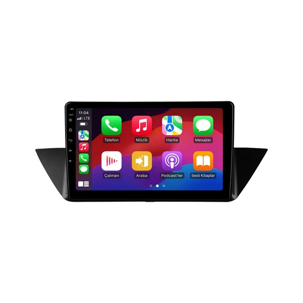 BMW X1 2010-2015 Android Multimedya 10 inç 8-64 GB CarPlay Navigasyon Ekran ürün görseli 1